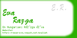 eva razga business card